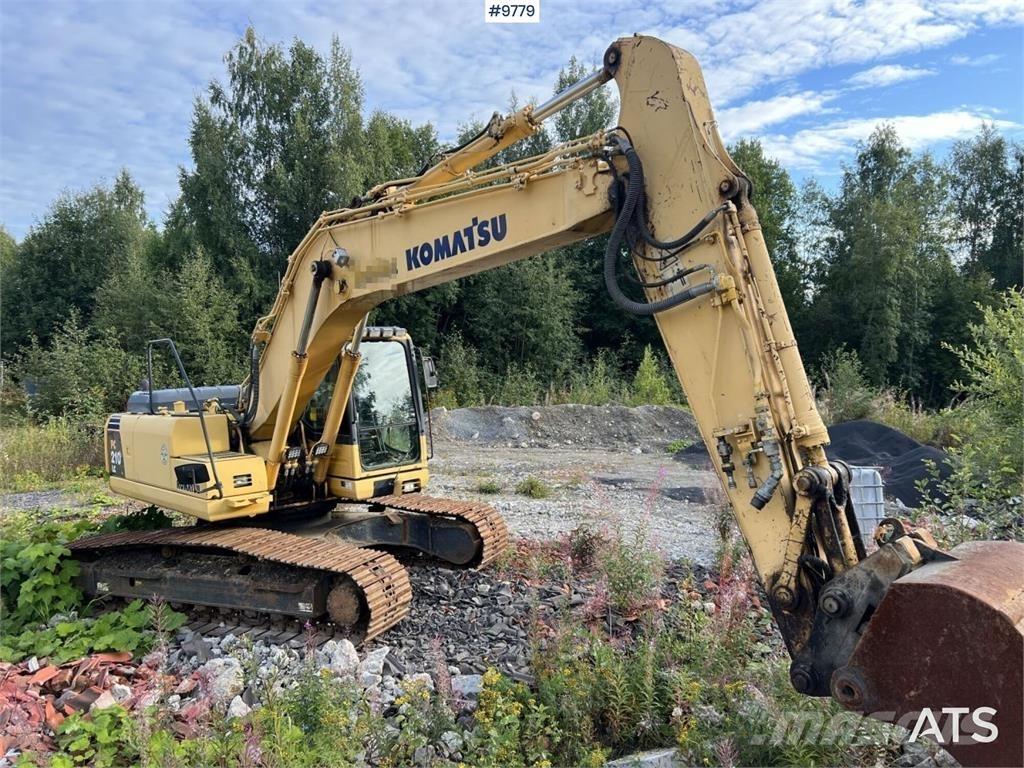 Komatsu PC210LC-8 Vikšriniai ekskavatoriai