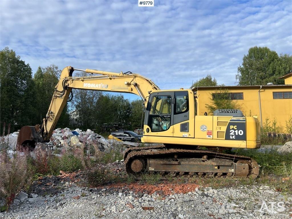 Komatsu PC210LC-8 Vikšriniai ekskavatoriai