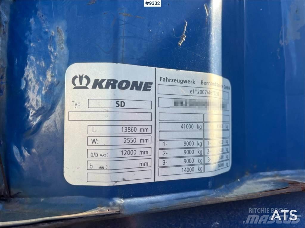 Krone SD Kitos puspriekabės