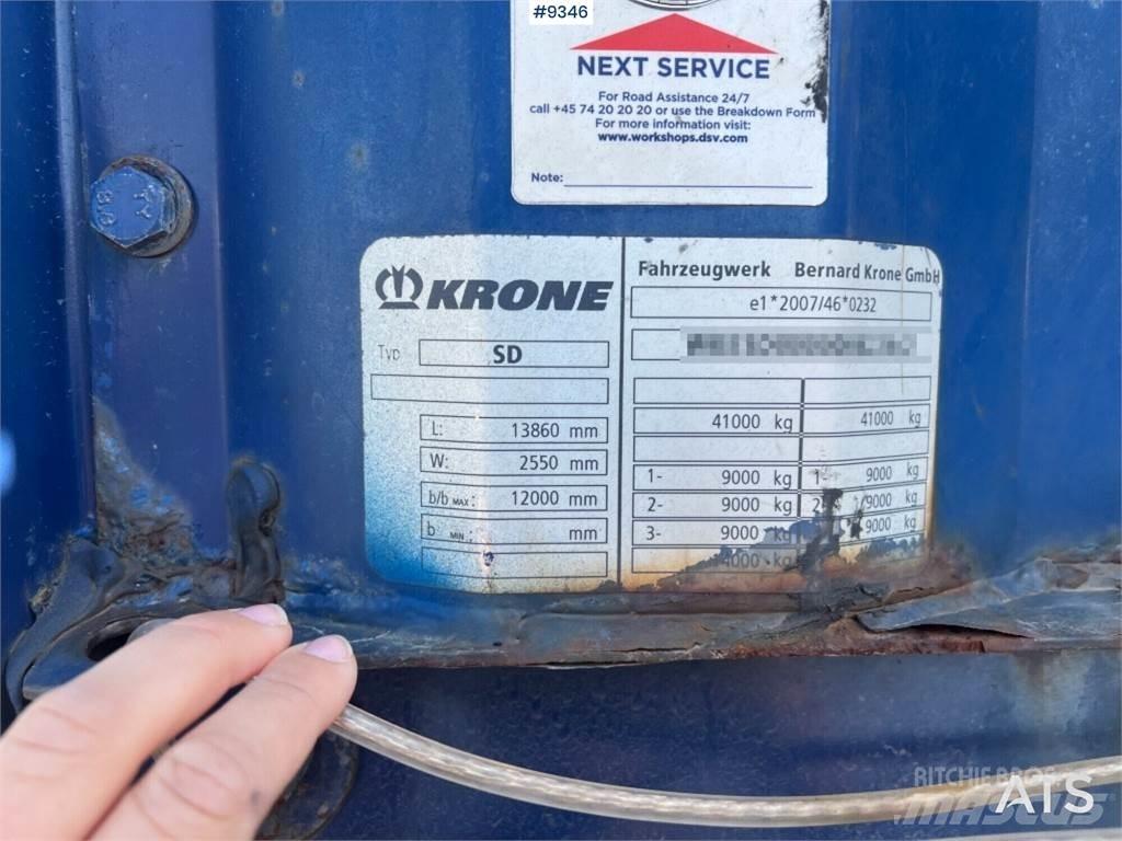 Krone SD Kitos puspriekabės