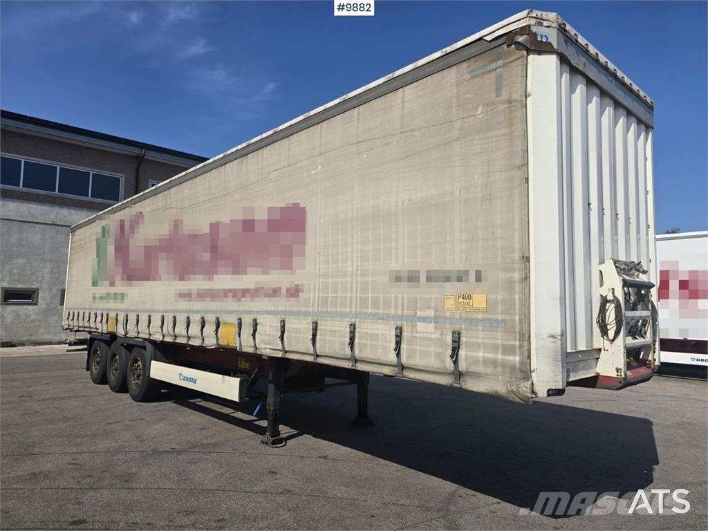 Krone trailer Tentinės puspriekabės