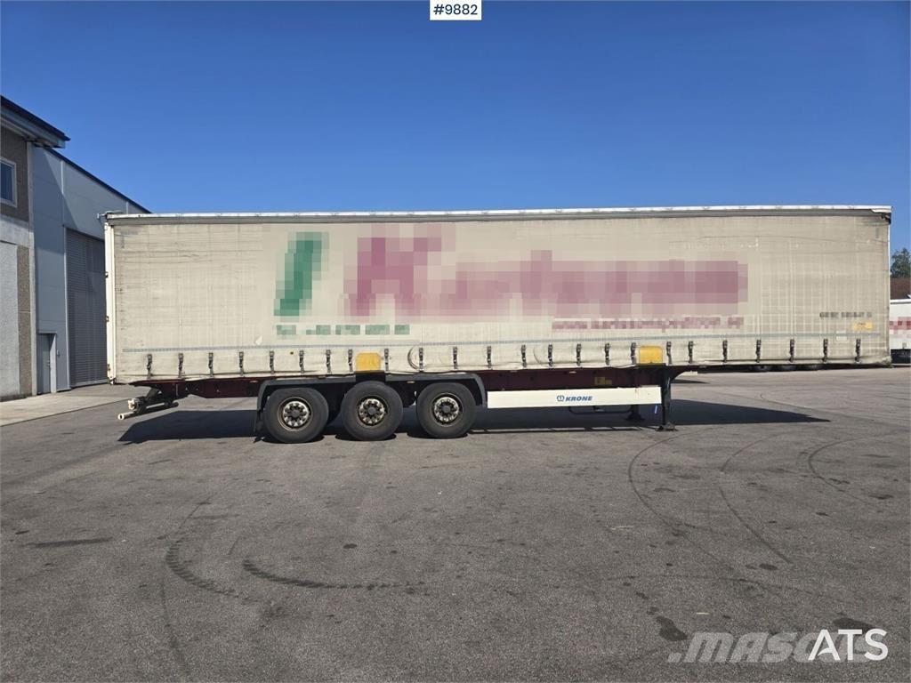 Krone trailer Tentinės puspriekabės
