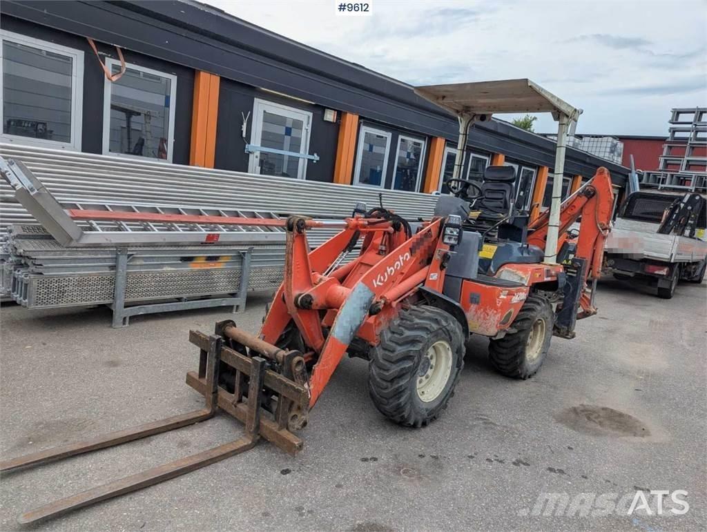 Kubota backhoe loader Ekskavatoriniai krautuvai