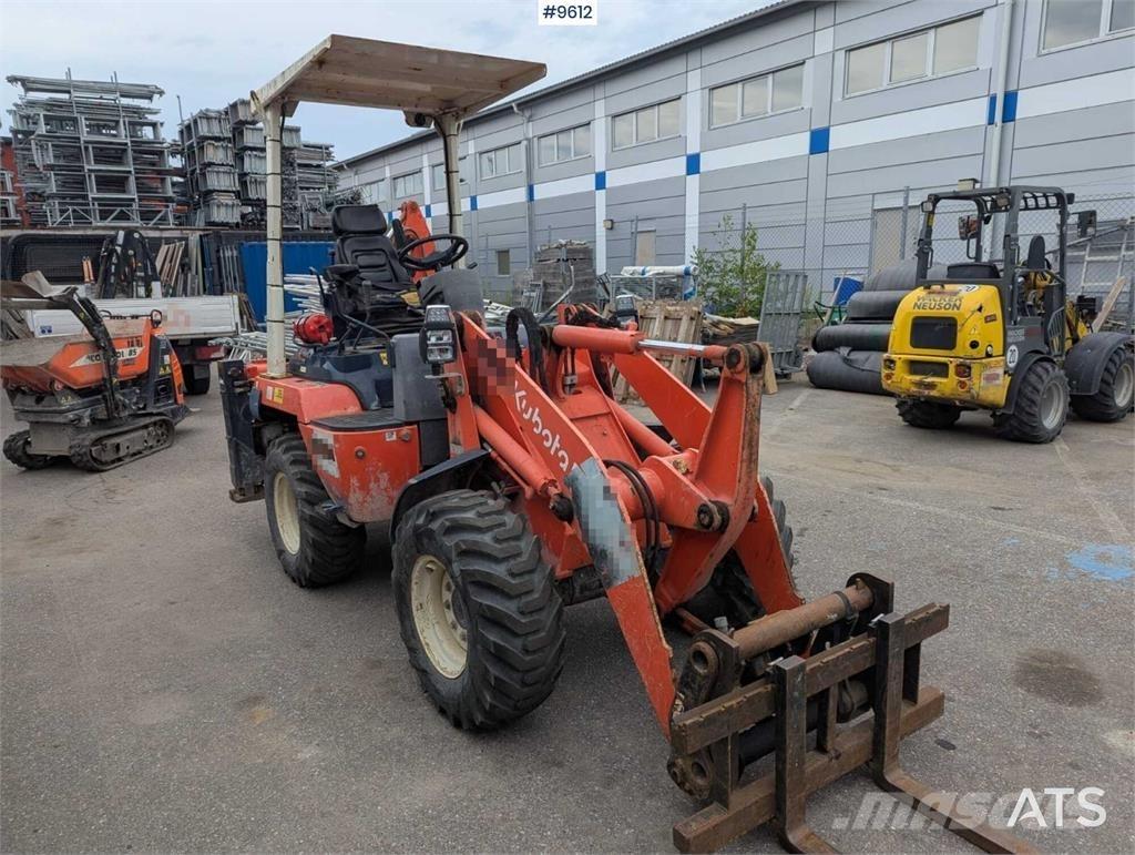 Kubota backhoe loader Ekskavatoriniai krautuvai
