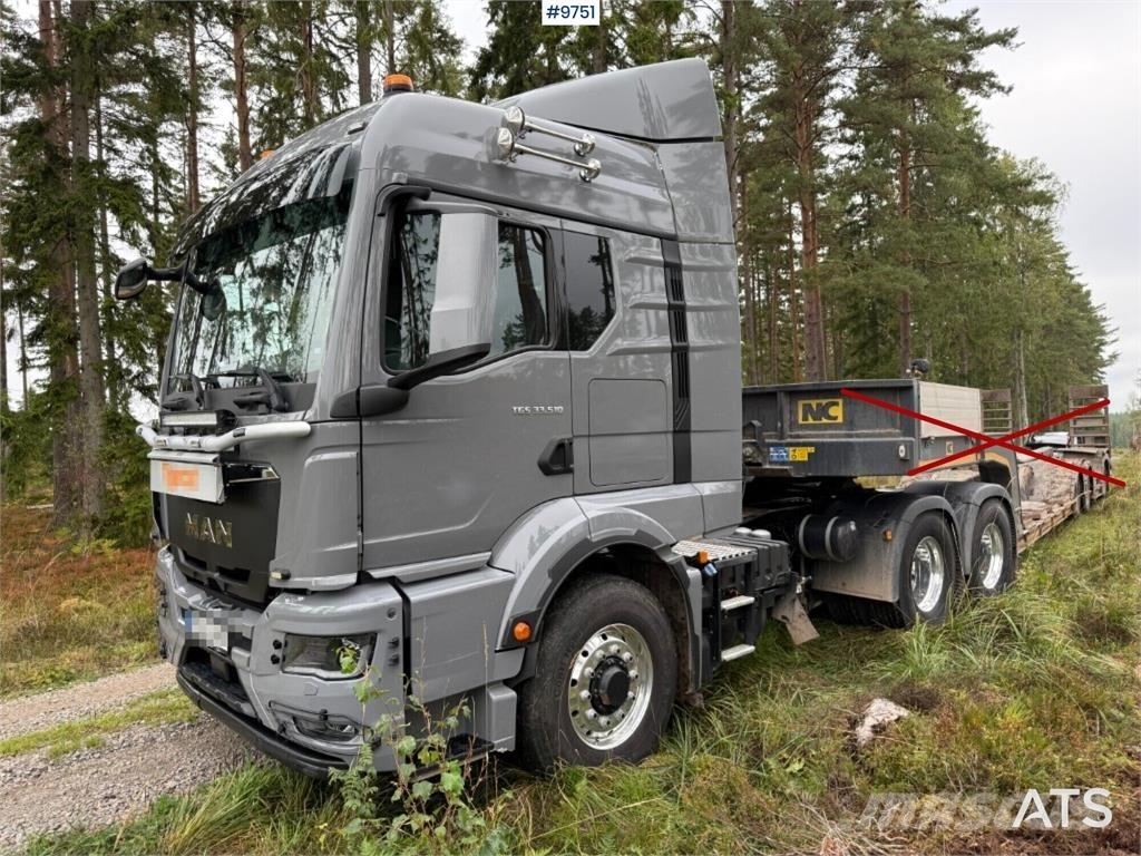 MAN TGS 33.510 6x6 Naudoti vilkikai