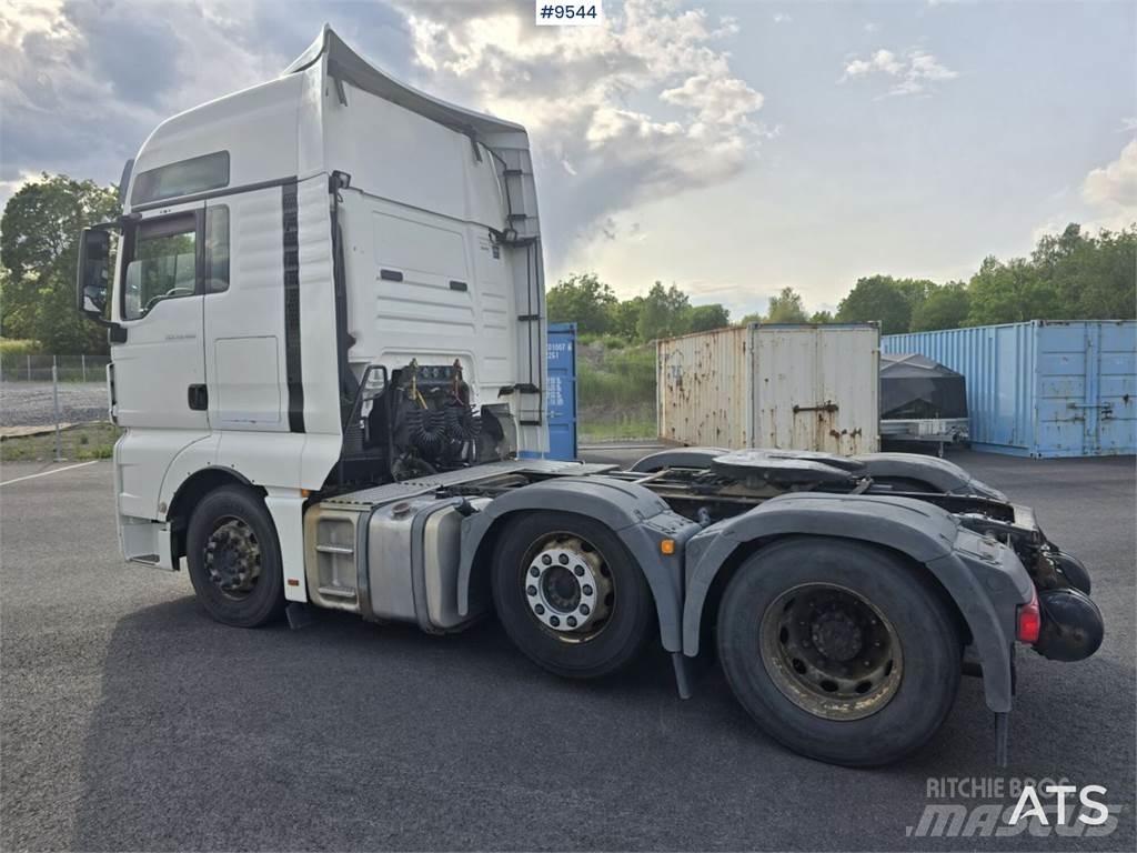 MAN TGX 26.480 Naudoti vilkikai