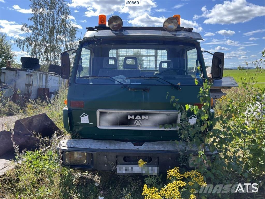MAN VW 8,150 F Sunkvežimiai su keliamuoju kabliu