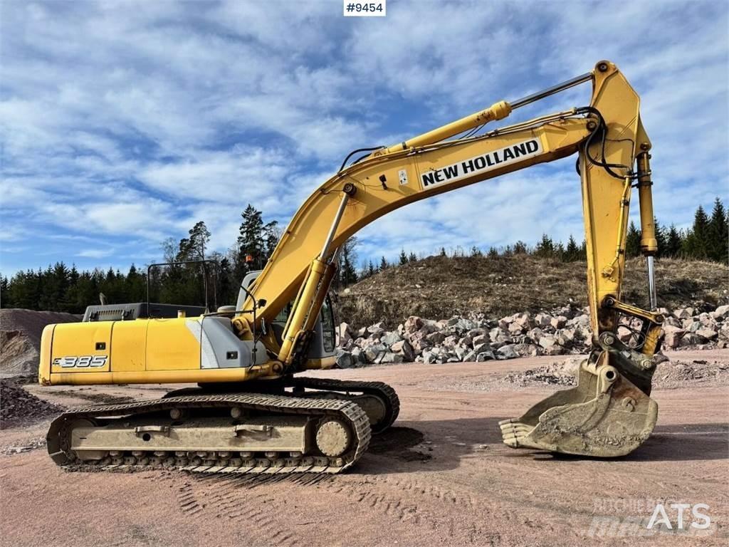New Holland E385 Vikšriniai ekskavatoriai