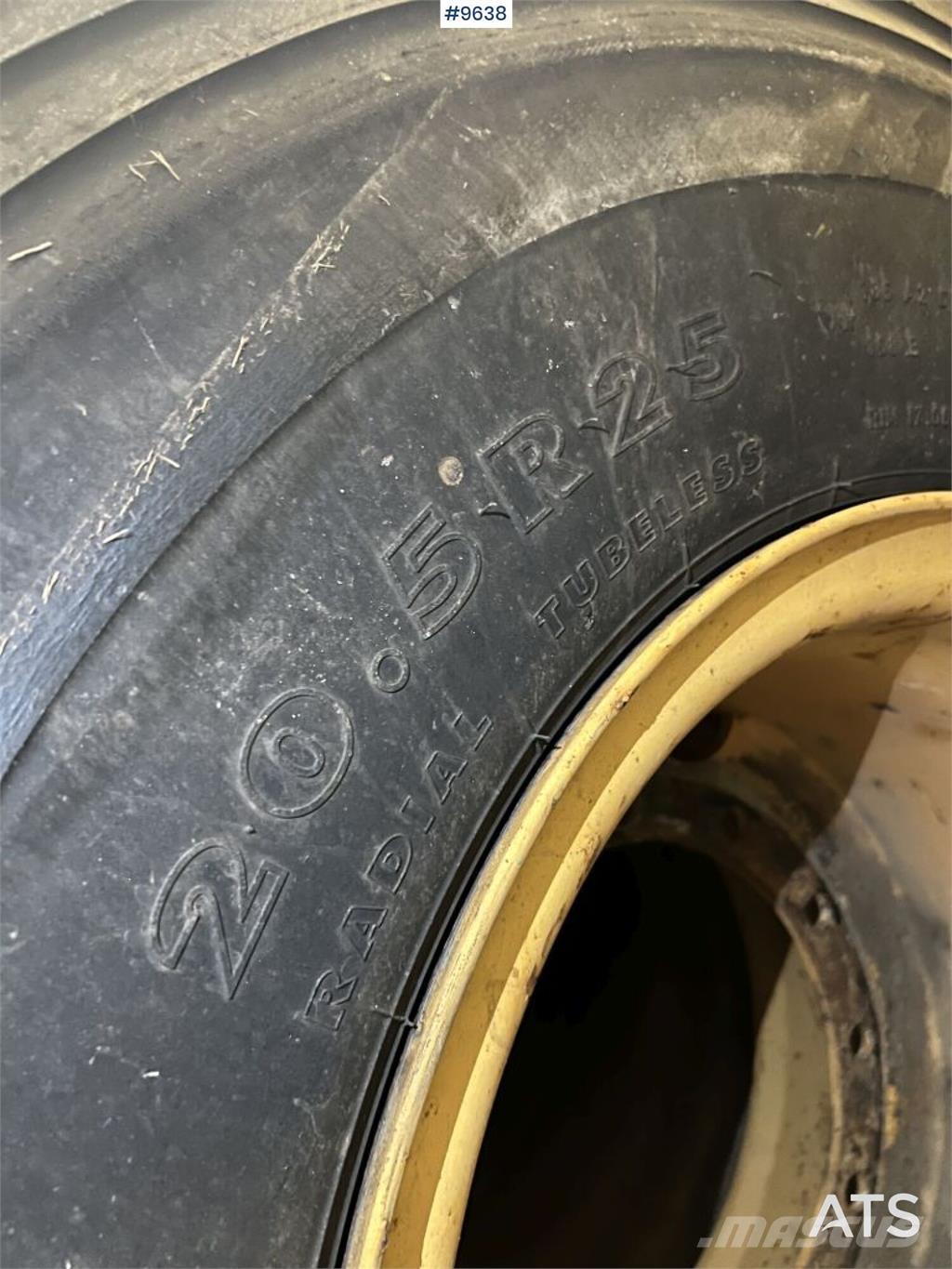 Nokian 20,5R25 Statyba - Kita