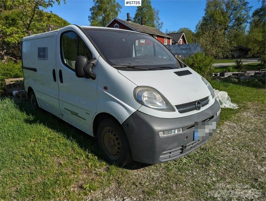 Opel Vivaro Statyba - Kita