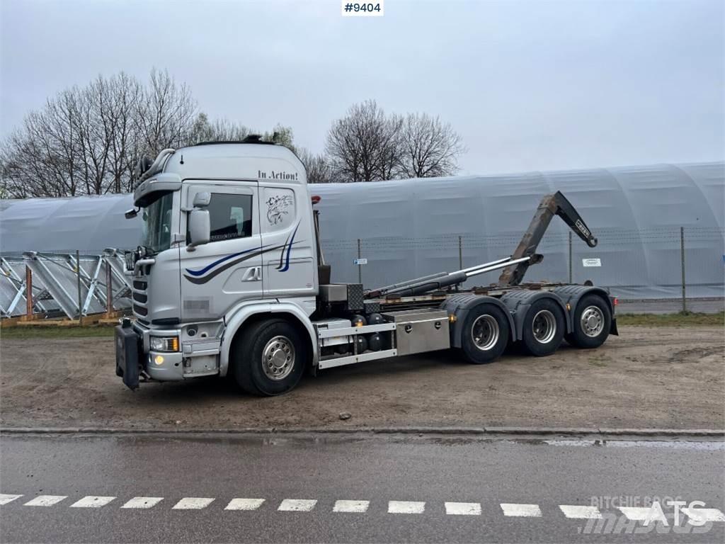 Scania G490 Sunkvežimiai su keliamuoju kabliu
