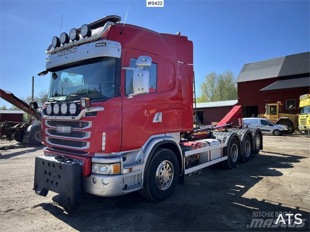 Scania G490 Sunkvežimiai su keliamuoju kabliu