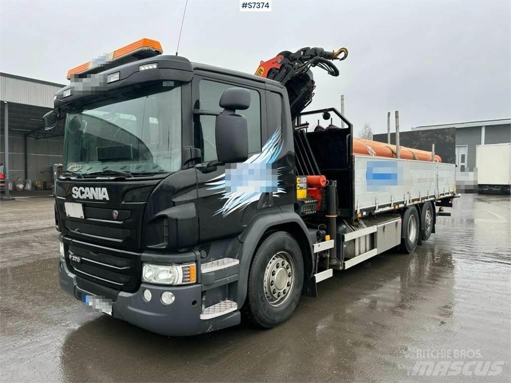 Scania P370 Automobiliniai kranai
