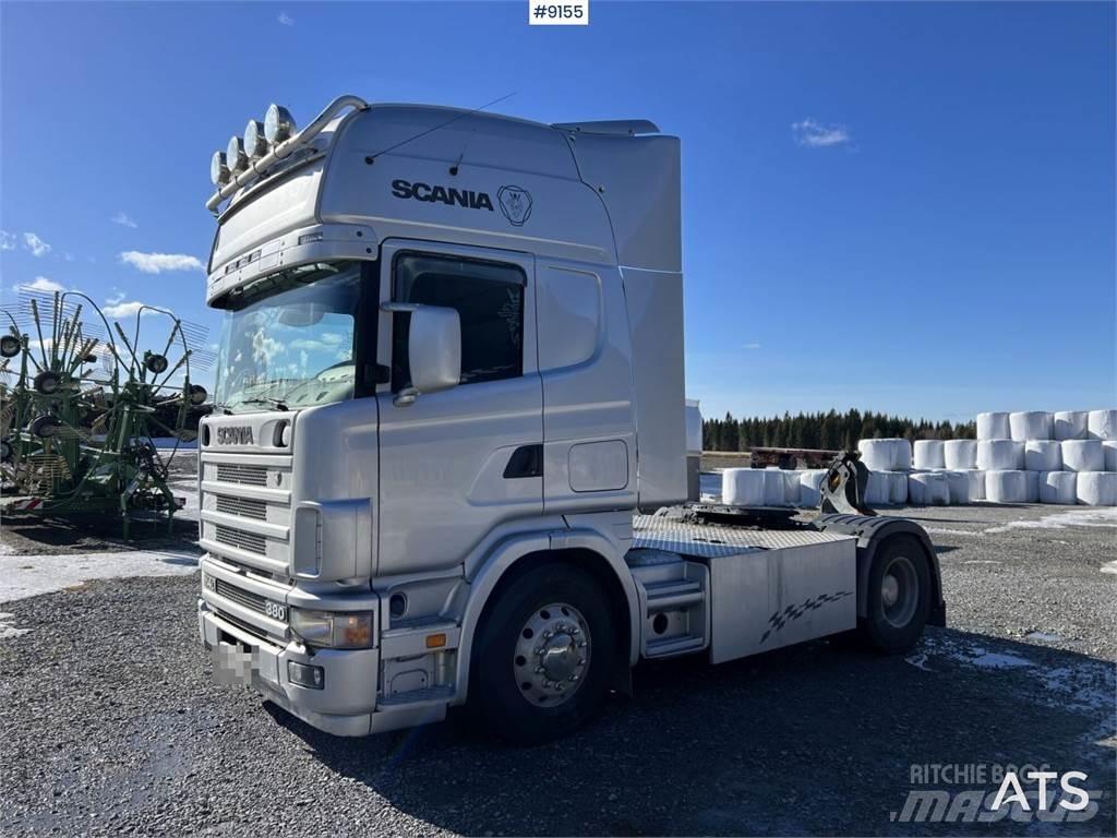 Scania R114 Naudoti vilkikai