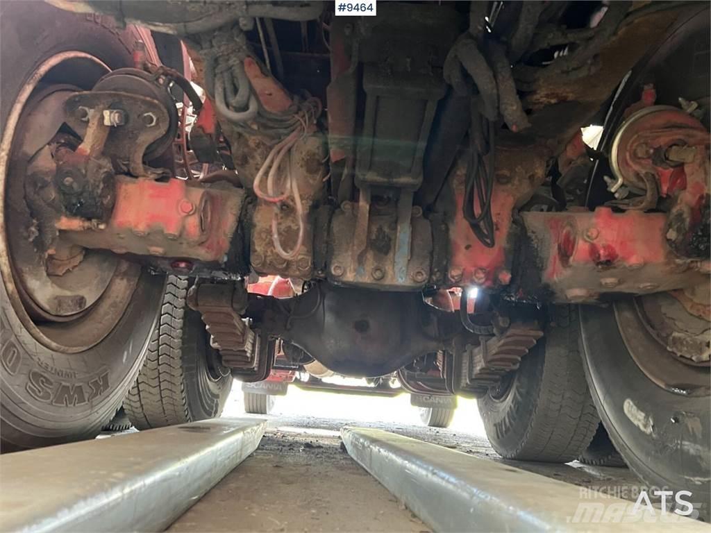 Scania R143 Sunkvežimiai su keliamuoju kabliu