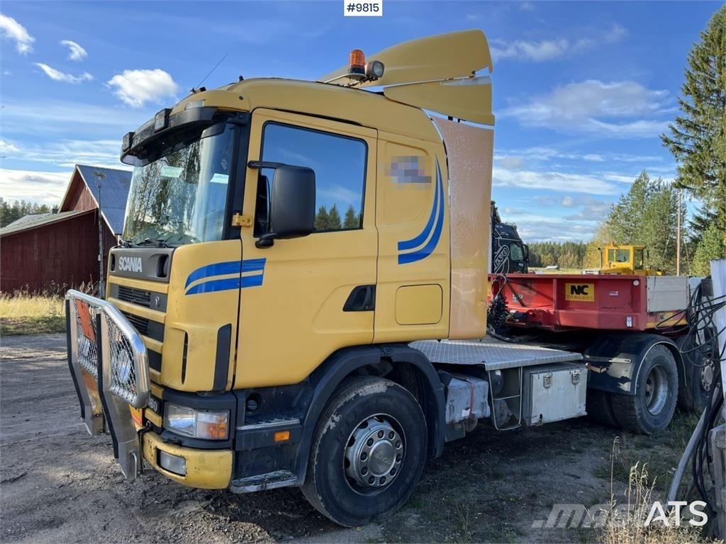 Scania R144 Naudoti vilkikai