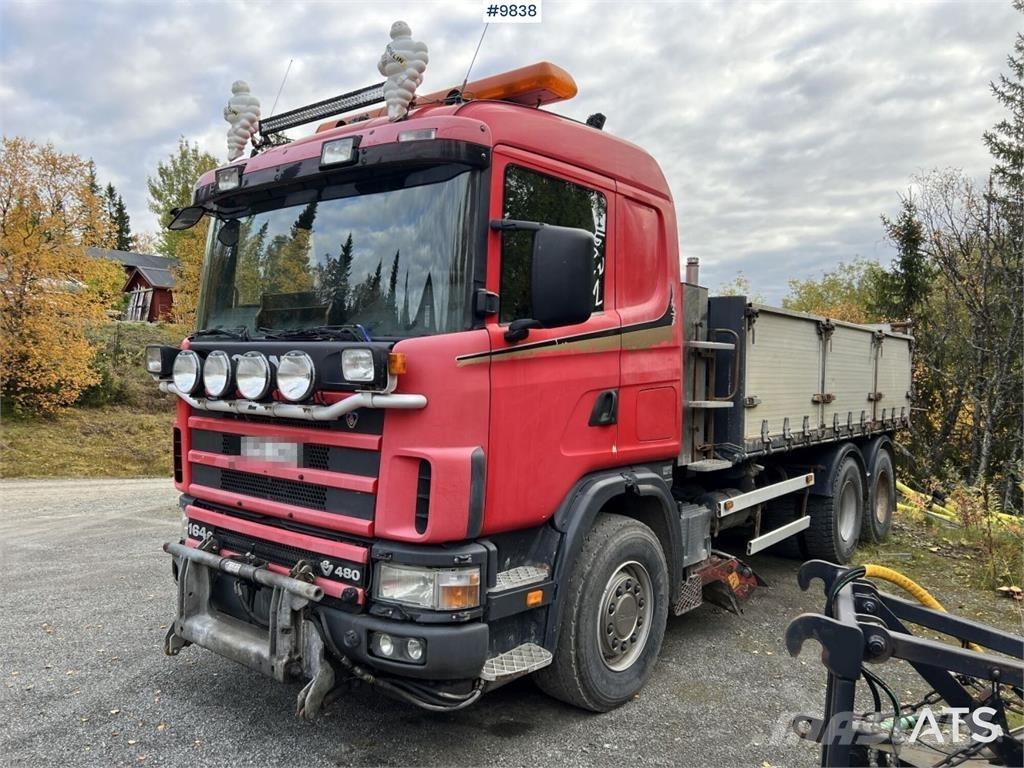 Scania R164GB6x2NZ480 Savivarčių priekabų vilkikai