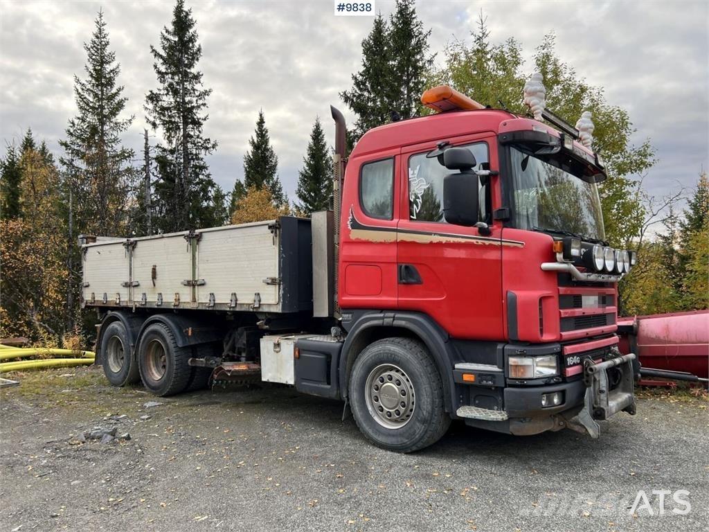 Scania R164GB6x2NZ480 Savivarčių priekabų vilkikai