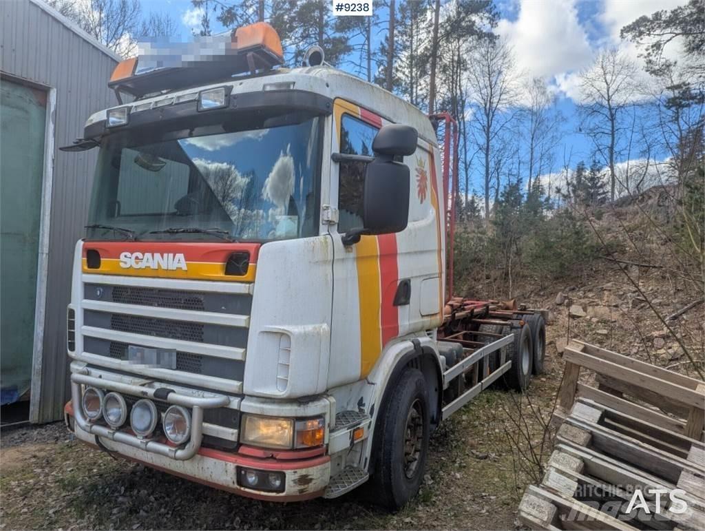 Scania R164GB6X2NZ580 Sunkvežimiai su keliamuoju kabliu