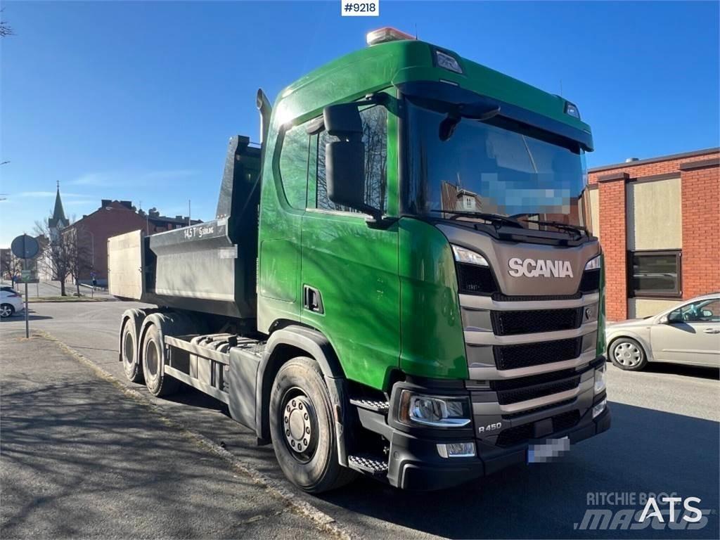 Scania R450B6X4NB Savivarčių priekabų vilkikai