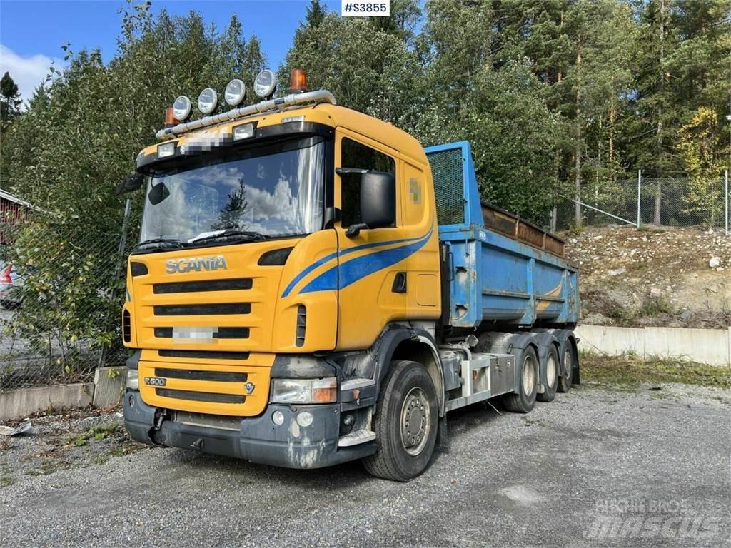 Scania R500 Savivarčių priekabų vilkikai
