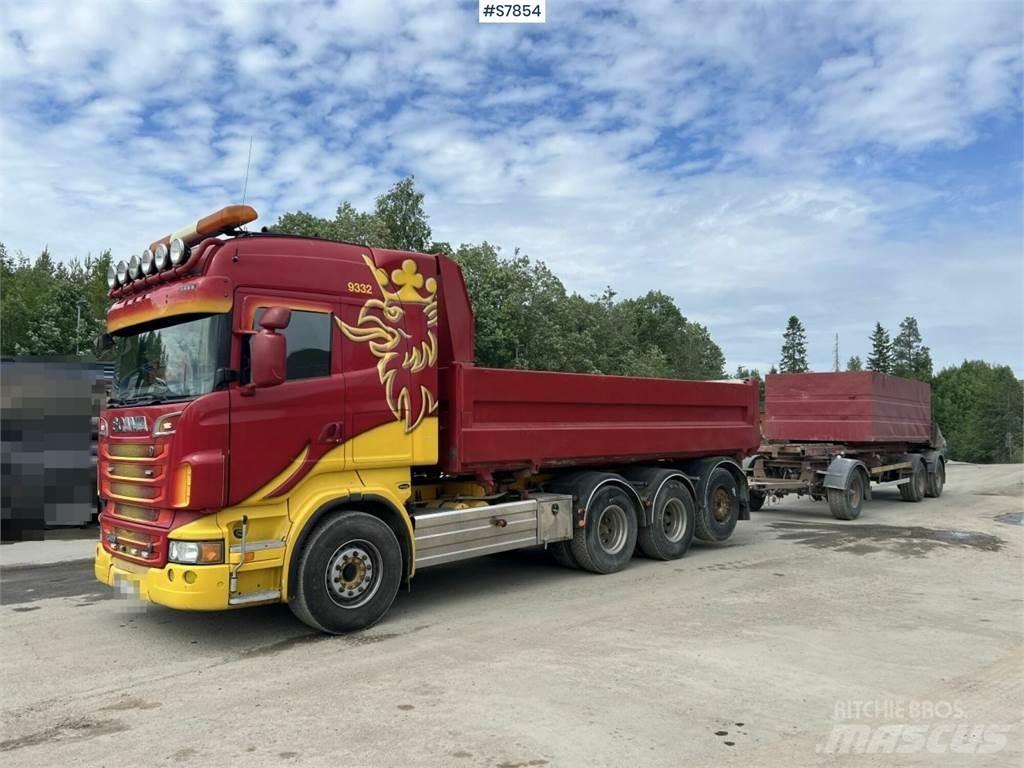 Scania R500LB8X4*4HNB Savivarčių priekabų vilkikai