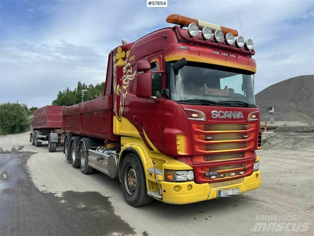 Scania R500LB8X4*4HNB Savivarčių priekabų vilkikai