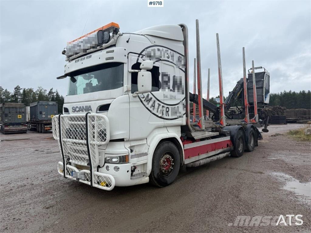 Scania R520 Miškovežių vilkikai