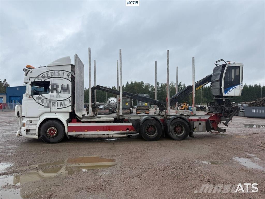 Scania R520 Miškovežių vilkikai