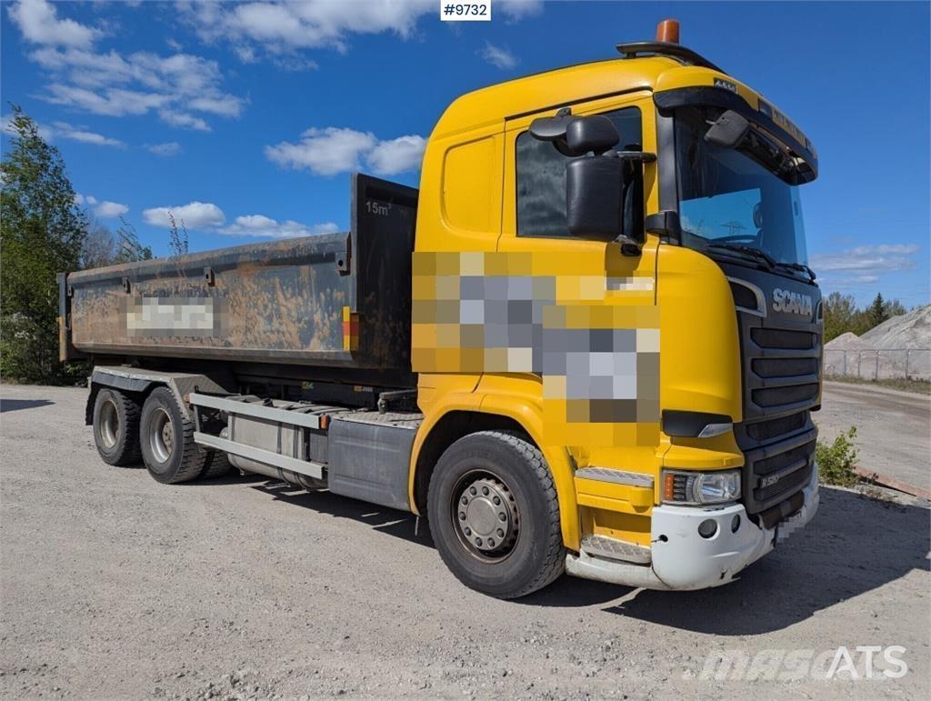 Scania R520 Sunkvežimiai su keliamuoju kabliu