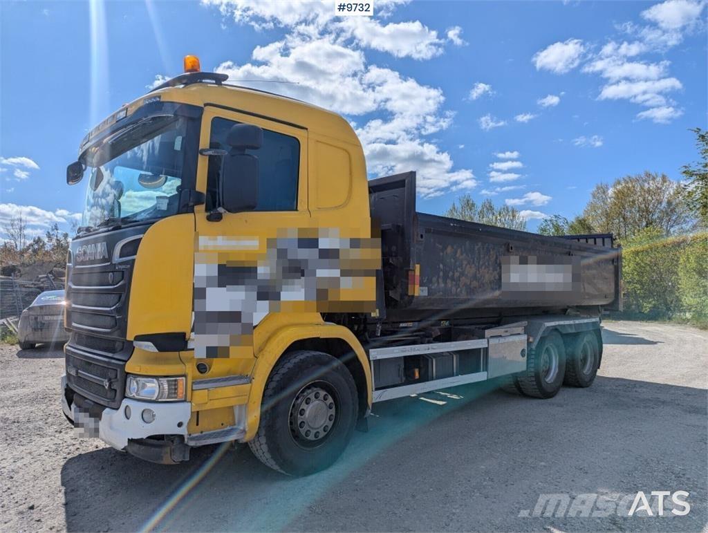 Scania R520 Sunkvežimiai su keliamuoju kabliu