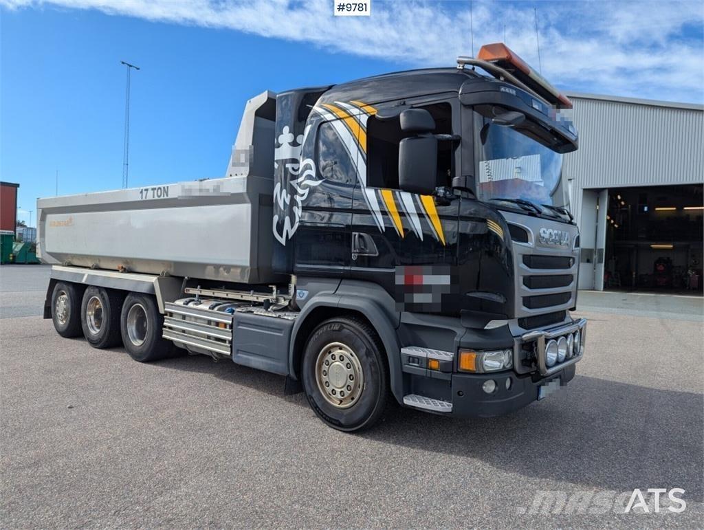 Scania R520 Savivarčių priekabų vilkikai