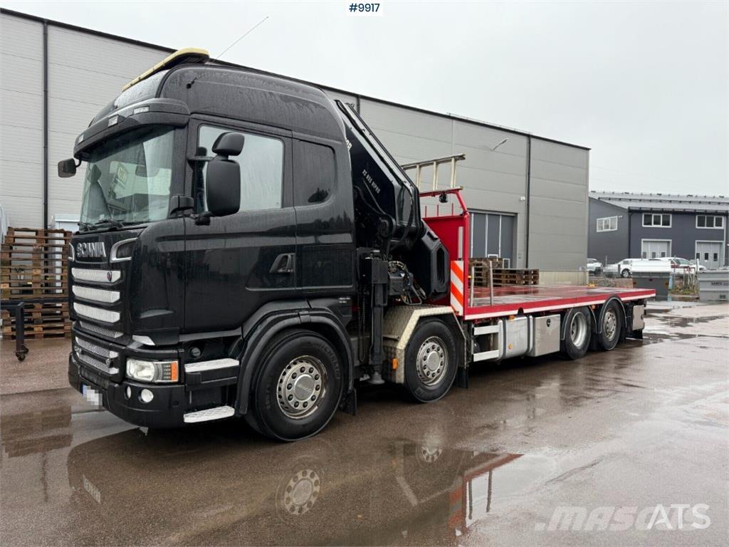 Scania R520 Automobiliniai kranai