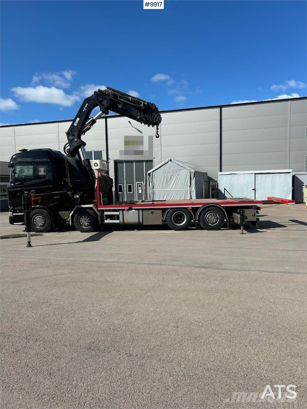 Scania R520 Automobiliniai kranai