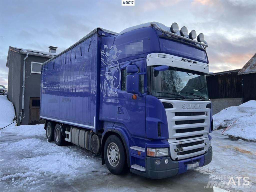 Scania R560 Sunkvežimiai su dengtu kėbulu