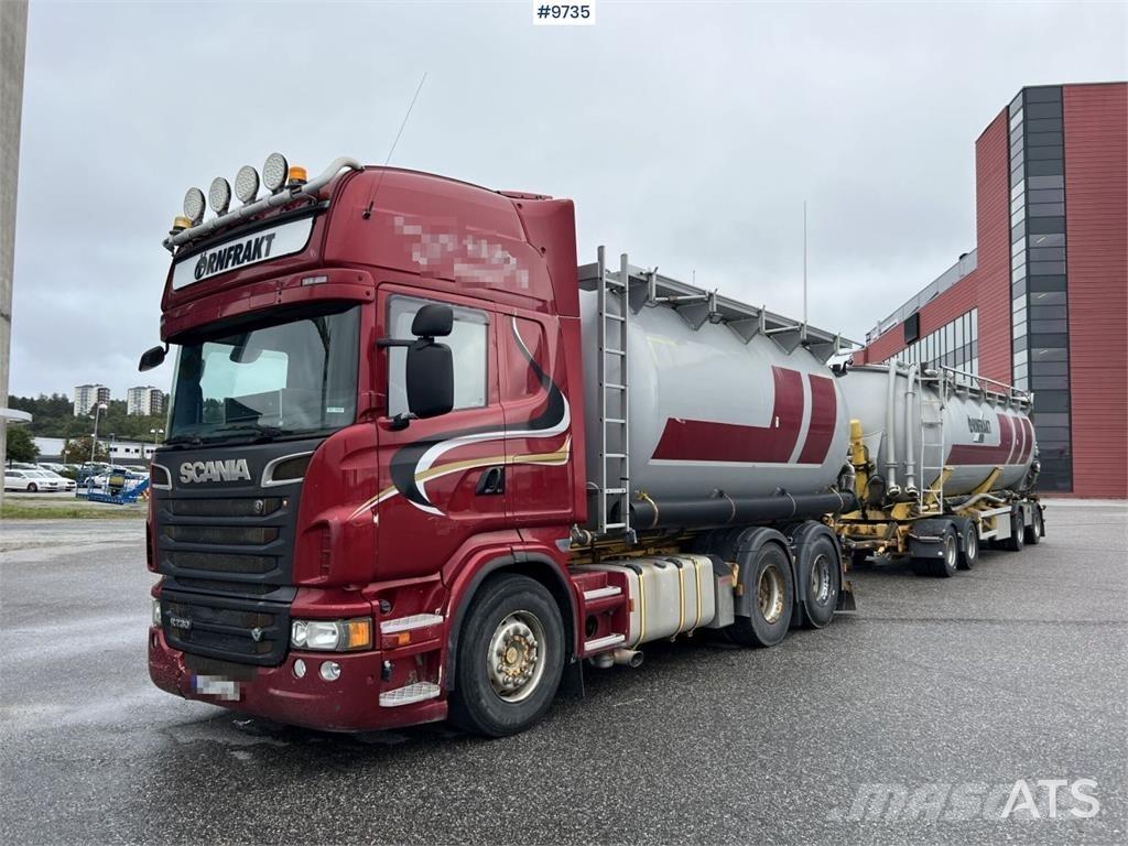 Scania R730 Automobilinės cisternos