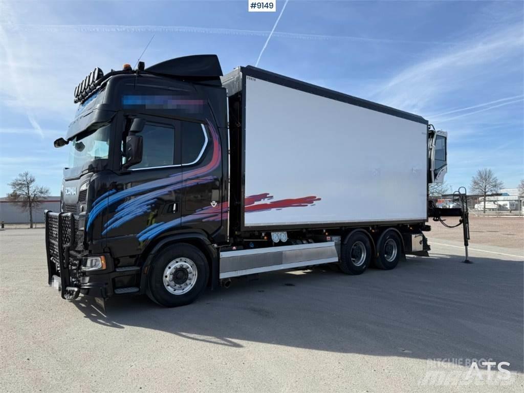 Scania S650B Sunkvežimiai su dengtu kėbulu