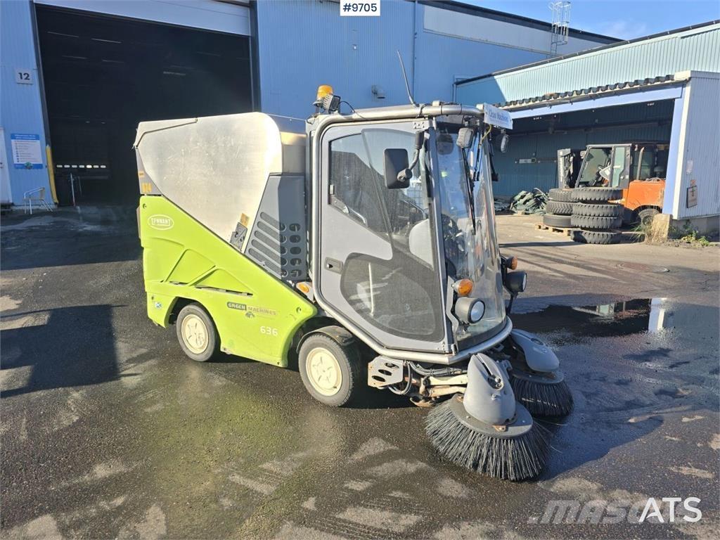 Tennant 636 Šlavimo sunkvežimiai