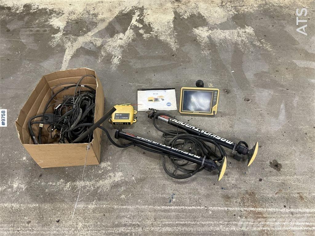 Topcon X-53 Tranšėjų kasimo technika
