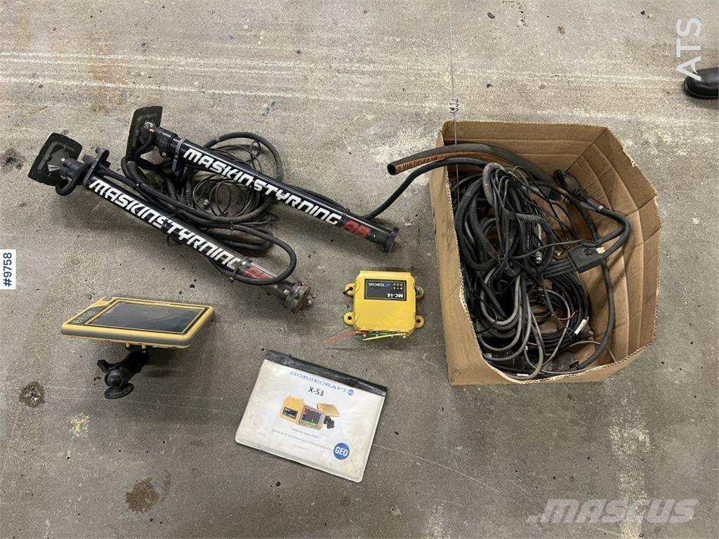 Topcon X-53 Tranšėjų kasimo technika