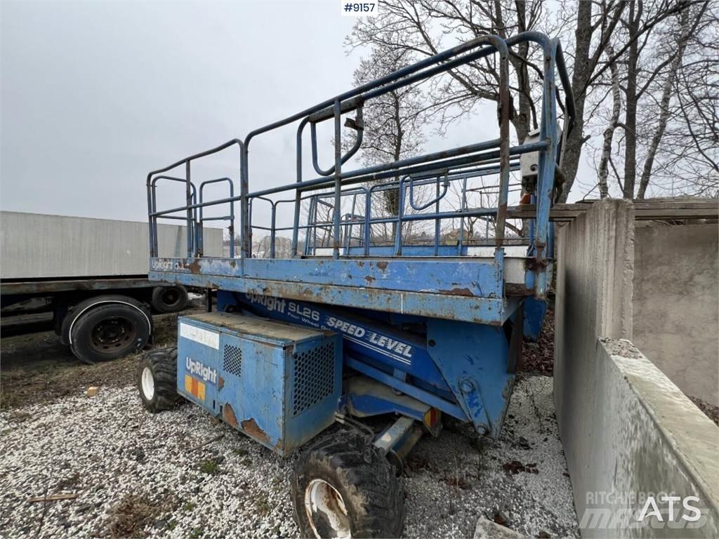 UpRight SL26 Žirkliniai keltuvai
