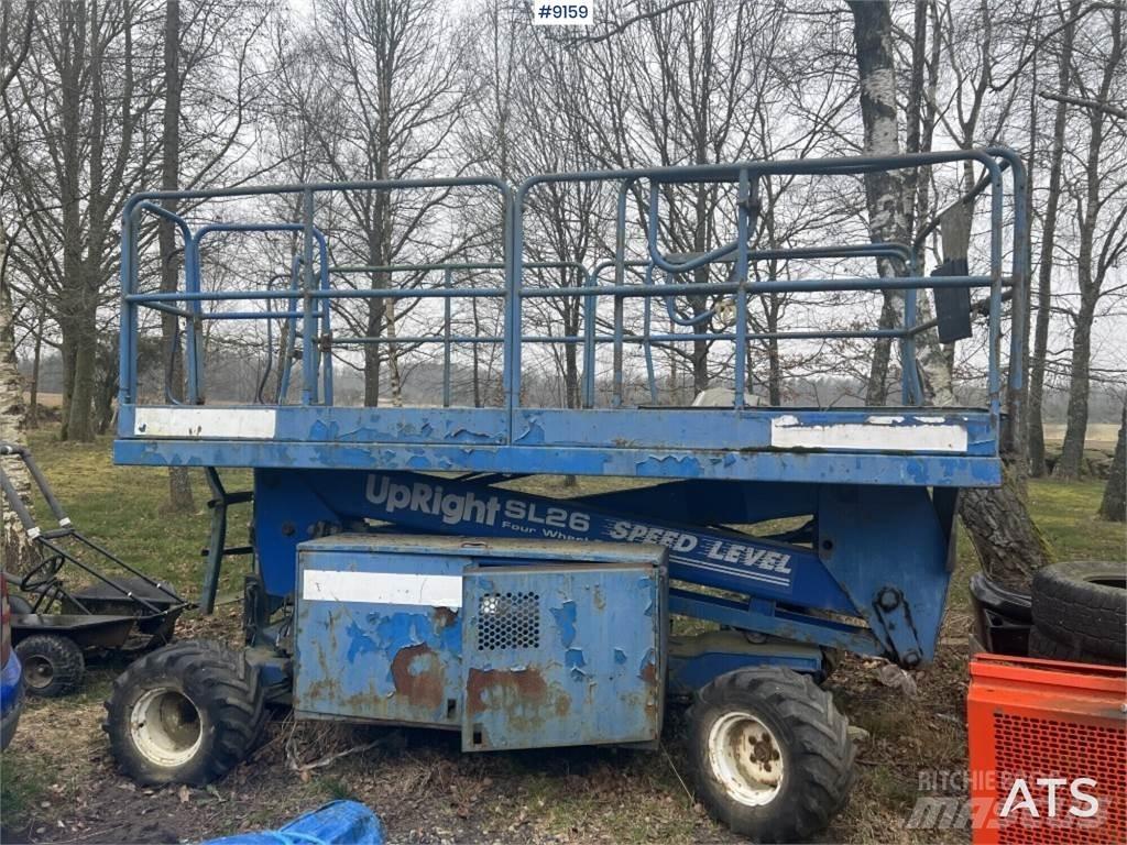 UpRight SL26 Kiti keltuvai ir platformos