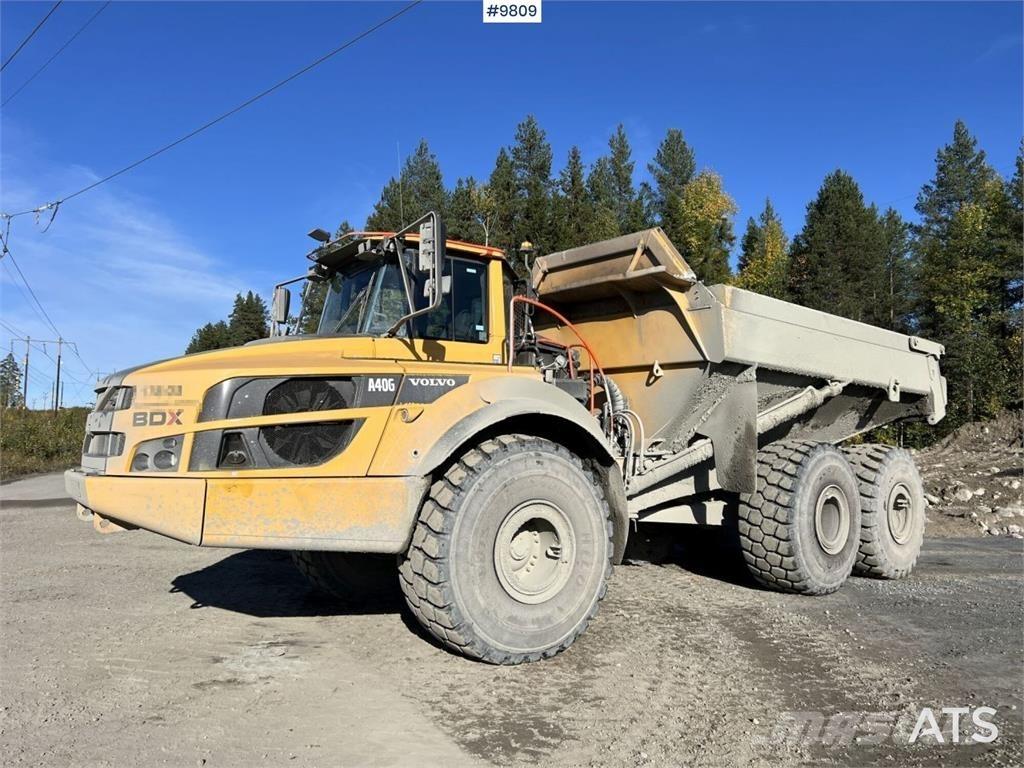 Volvo A40G dump truck Karjeriniai savivarčiai
