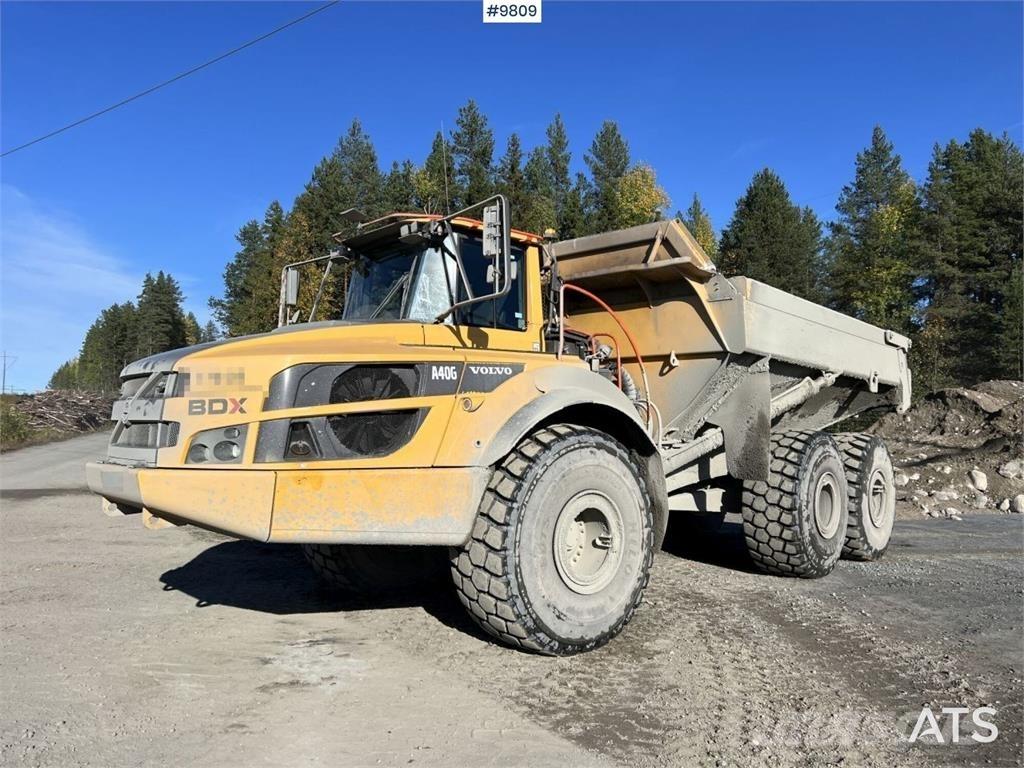 Volvo A40G dump truck Karjeriniai savivarčiai