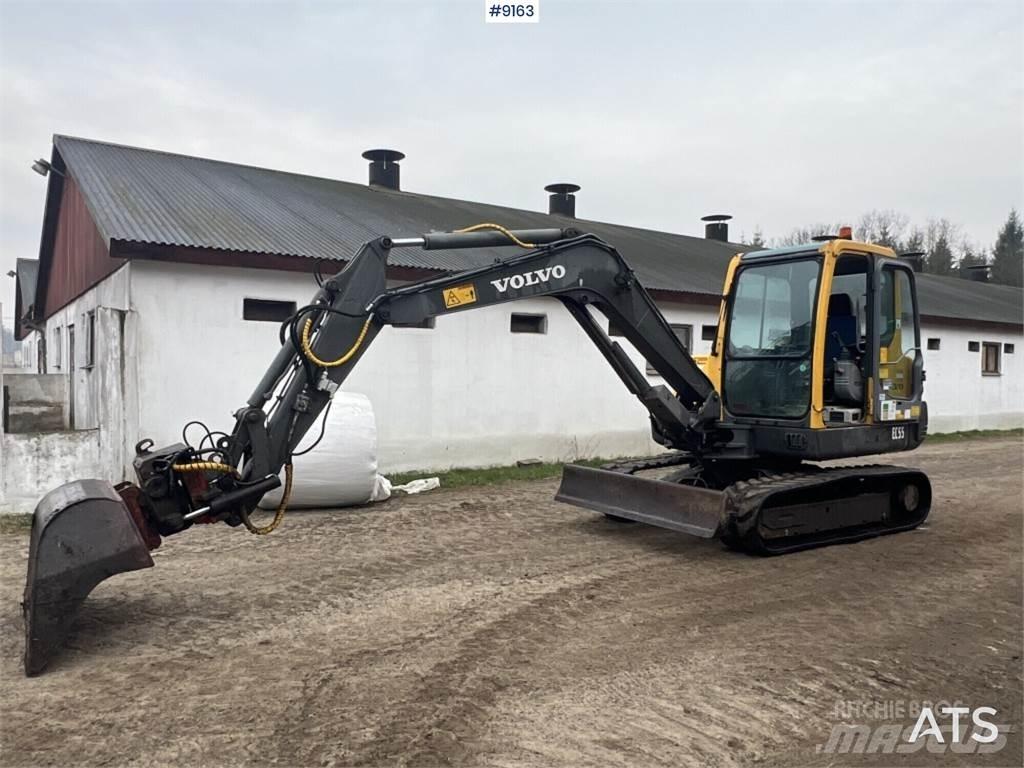 Volvo EC55 Mini ekskavatoriai < 7 t
