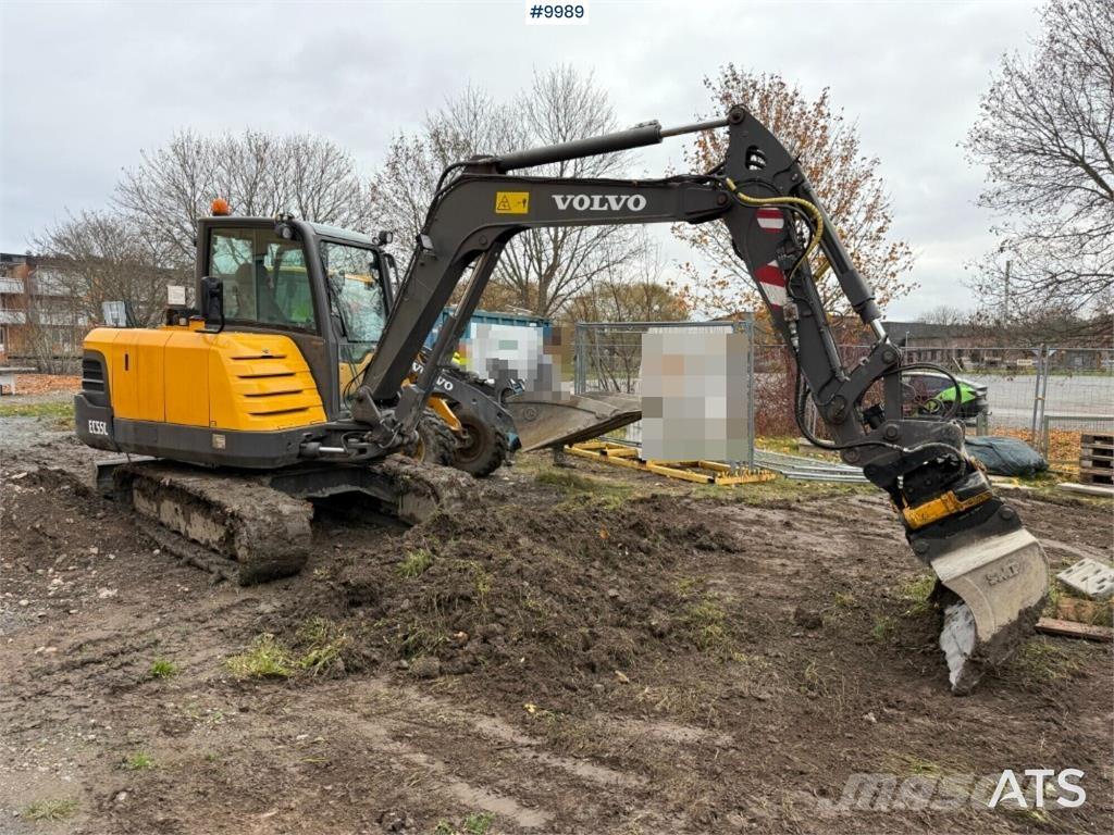 Volvo EC55C Mini ekskavatoriai < 7 t