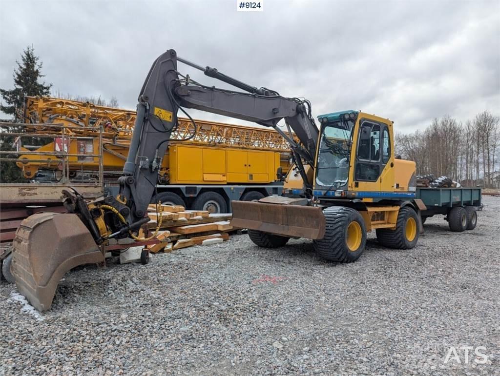Volvo EW140B Ratiniai ekskavatoriai