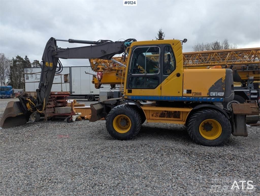 Volvo EW140B Ratiniai ekskavatoriai