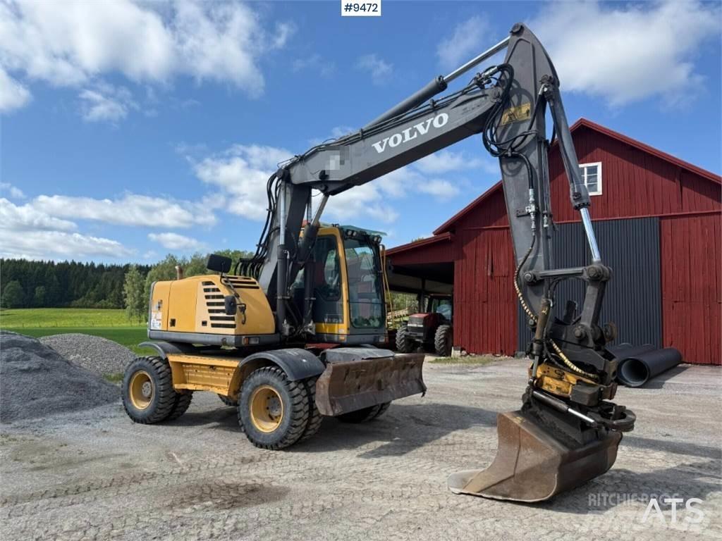 Volvo EW160B Ratiniai ekskavatoriai