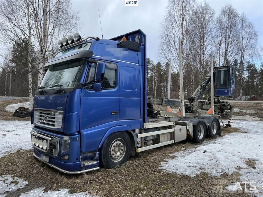 Volvo FH16 F16 6X4 Miškovežių vilkikai